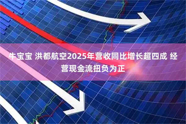 牛宝宝 洪都航空2025年营收同比增长超四成 经营现金流扭负为正